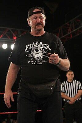 TERRY FUNK 8x10 COLOR PHOTO ROH ECW WWE NXT TNA AEW HOUSE of HARDCORE ...