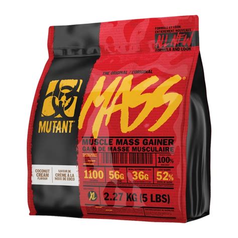 Mutant Mass Gainers Prise De Massehard Gainer Bodyironguyane