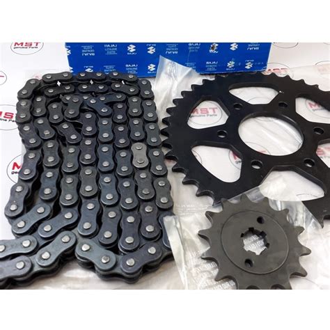 Chain Sprocket Kit Rouser Ns Bajaj Genuine Parts Jl D