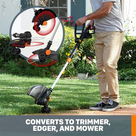 Worx Wg170 Gt Revolution 20v Grass Trimmer For Sale Online Ebay