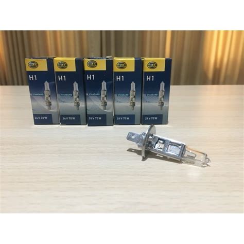 Jual Lampu Bohlam Halogen H1 24V 70W P 14 5S Hella Best Shopee Indonesia