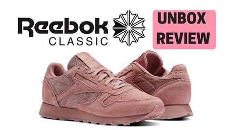 Review Reebok Classic Leather Pink Youtube