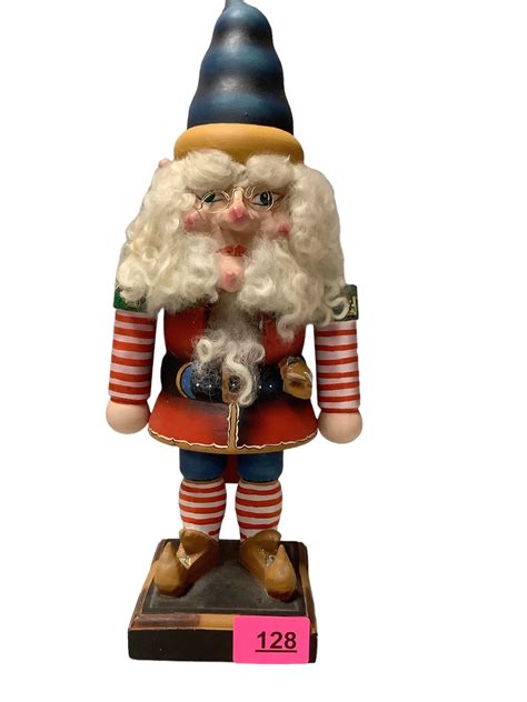 Lot Department 56 Gnome Nutcracker On Stand Heavy Duty We Have Not