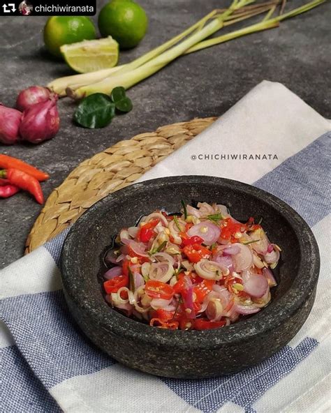 Resep Sambal Matah Segar Mudah Dan Sederhana Bumbu Lapis