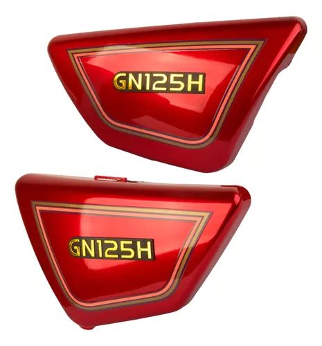 Juego Cubiertas Laterales Para Suzuki Gn Rojo Mtc Mercadolibre