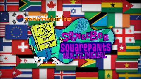 Spongebob Squarepants Theme Song Multilingual Part 2 Credit In The