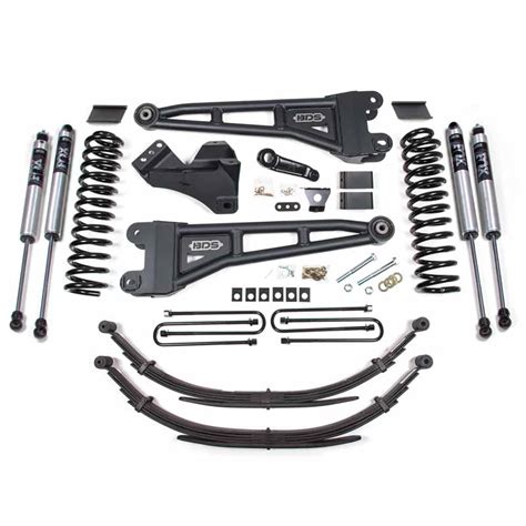 Bds Suspension Bds1597fs 4 Radius Arm Lift Kit Wfox 20 Series Shock