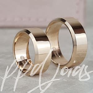 Alianças Casamento Rose Ouro 18k Italia PPD joias PPD Joias Loja