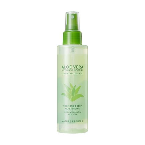 Soothing And Moisture Aloe Vera Soothing Gel Mist Nature Republic Usa