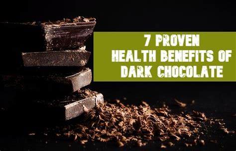 7 Proven Health Benefits Of Dark Chocolate