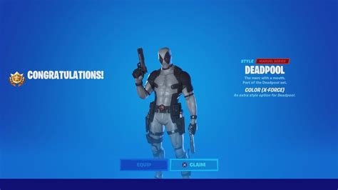 How To Actually Unlock The X Force Deadpool Style In Fortnite How To