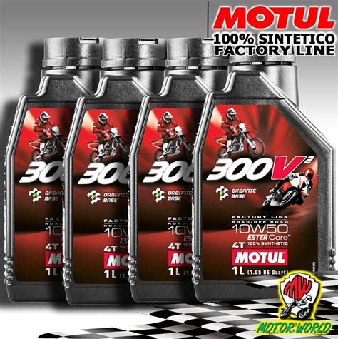 Öl Motul 300V2 Factory Line 10W50 4T 4L eBay