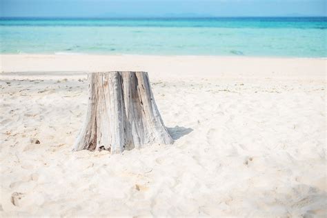 beautiful sea and beach at bamboo island on Phi Phi don island, Krabi ...