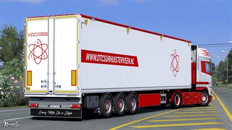 Ets Daf Xf S G De Vries Skin Pack V X Euro Truck