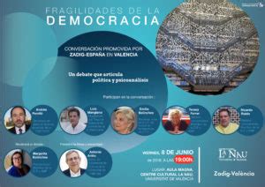 Fragilidades de la Democracia Zadig Valencia Fundación Hugo Zárate