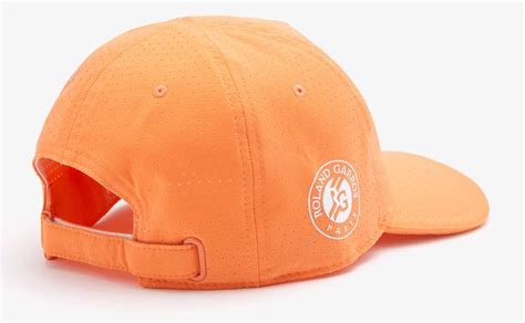 Berretto Da Tennis Lacoste Sport Roland Garros Cap Arancione Tennis