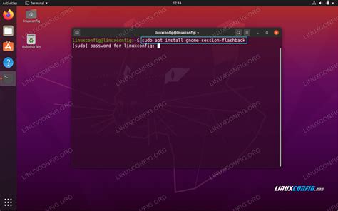 Ubuntu 20 04 Gnome Flashback Desktop Installation LinuxConfig Org