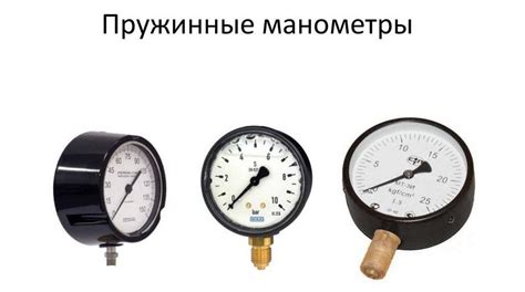 Манометры для измерения давления: устройство, классификация, выбор