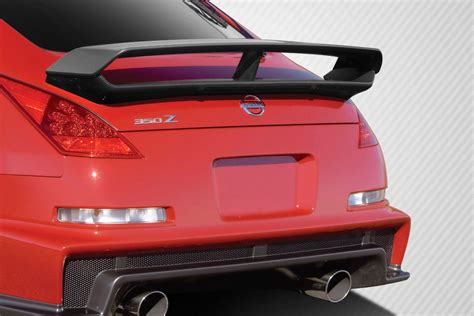 2003 2008 Nissan 350Z 2DR Coupe Carbon Fiber N 3 Trunk Wing Spoiler 1