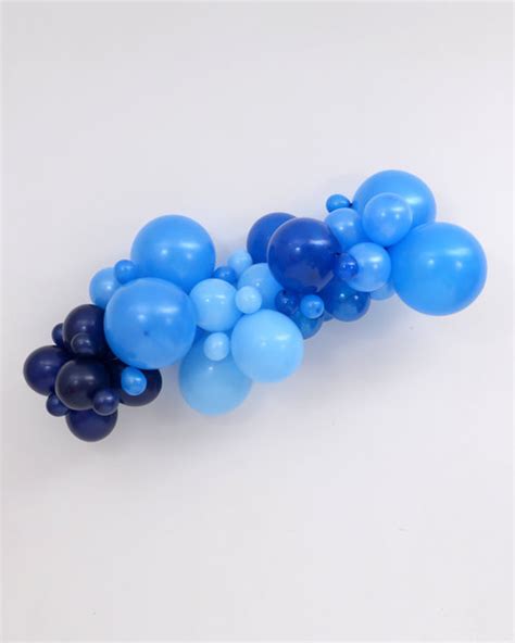 Ballon Garland Mini Garland Rainbow Balloons Blue Balloons Shower