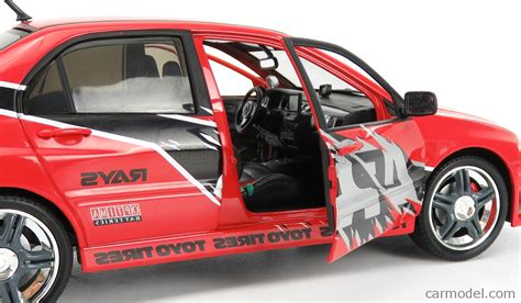 Ertl 53607a Scale 118 Mitsubishi Brians Lancer Evolution Vii 2004 Fast And Furious Iii