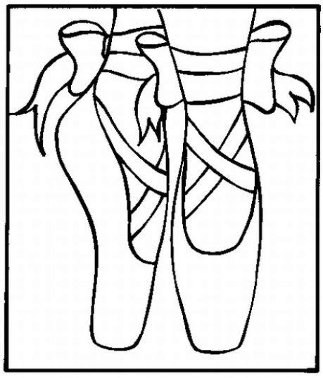 Ballet Shoes Coloring Pages - ClipArt Best