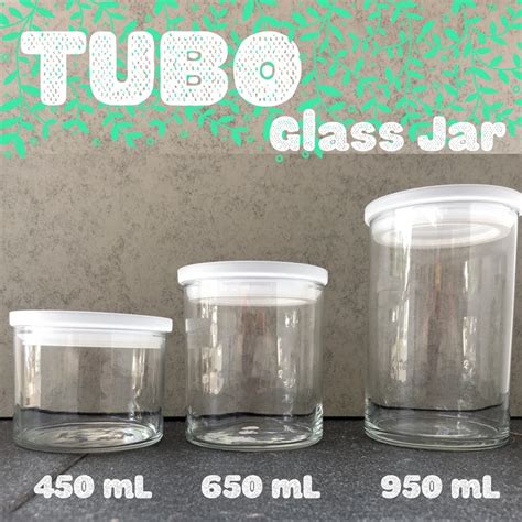 Jual Hemat Tubo Glass Jar 650 Ml Toples Kaca Kedap Udara Jar Kaca Promo