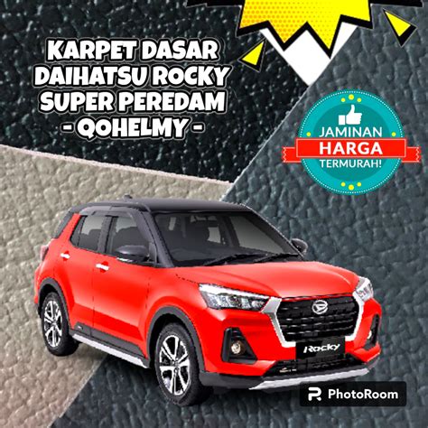 Jual KARPET DASAR MOBIL ROCKY SUPER PEREDAM Shopee Indonesia