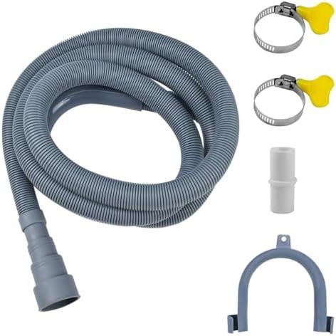 Universal Dishwasher Washing Machine Drain Hose Feet Flexible