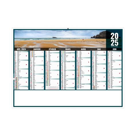 Calendrier Publicitaire Personnalis Mini Libert Bretagne