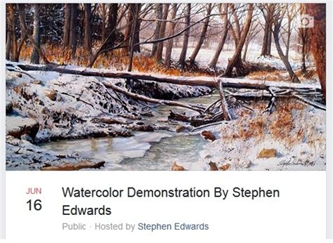 Watercolors By Stephen Edwards