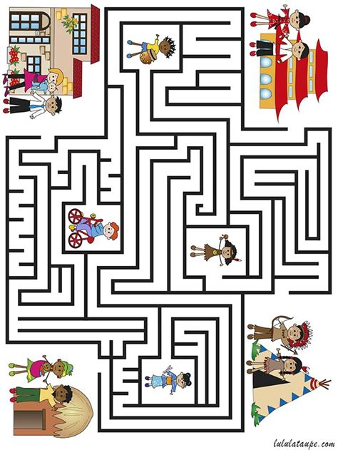 Labyrinthe Les Enfants Du Monde Lulu La Taupe Jeux Gratuits Pour