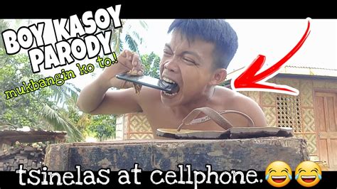 Boy Kasoy Kinain Ang Cellphone At Tsinelasboy Kasoy Parodysuperlaptrip🤣🤣 Youtube