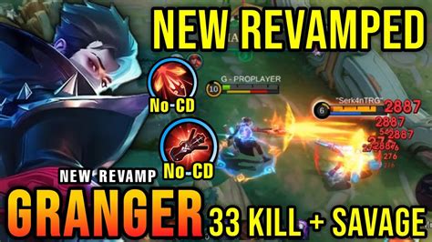 Kills Savage Granger Revamp No Cooldown Skills Broken