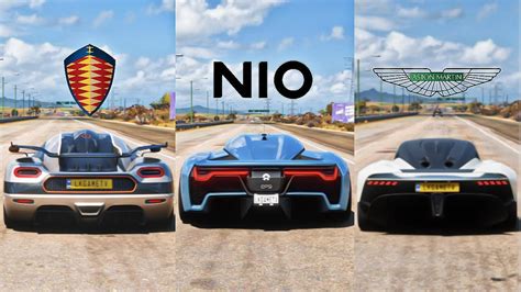 Fh Drag Race Koneigesgg One Vs Nio Ep Vs Aston Martin Valhalla