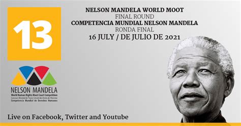 Invitation Final Round And Closing Ceremony Of The 13th Nelson Mandela