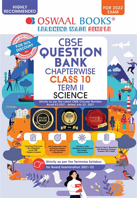 Oswaal Cbse Question Bank Chapterwise For Term 2 Class 10 Science By