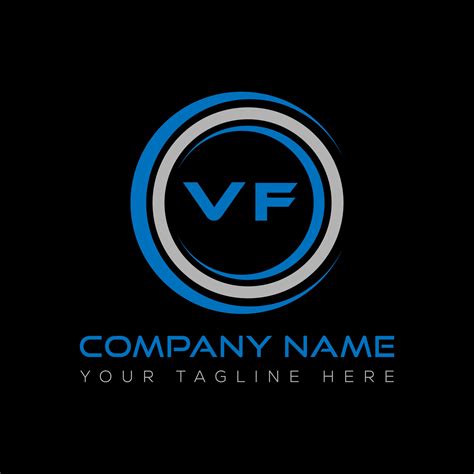 VF letter logo creative design. VF unique design. 21339247 Vector Art ...