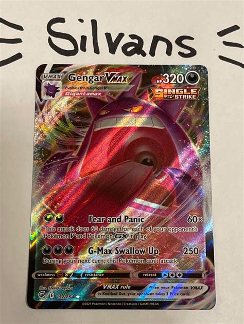 Gengar Vmax Full Art Fusion Strike Fusionsangriff En Kaufen