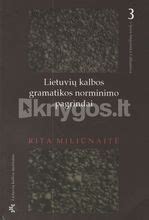 Lietuvi Kalbos Gramatikos Norminimo Pagrindai Kainos Nuo