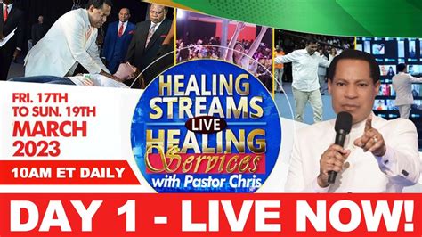 Healing Streams Live Healing Service With Pastor Chris Day Youtube