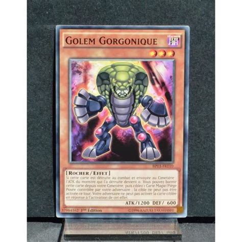 Carte Yu Gi Oh Bp Fr Golem Gorgonique Neuf Fr Cdiscount Jeux