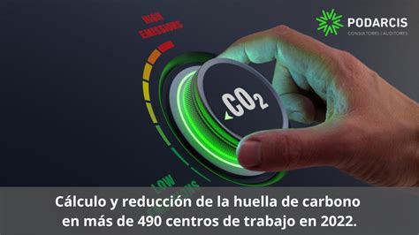 Cálculo y reducción de la huella de carbono en más de 490 centros de