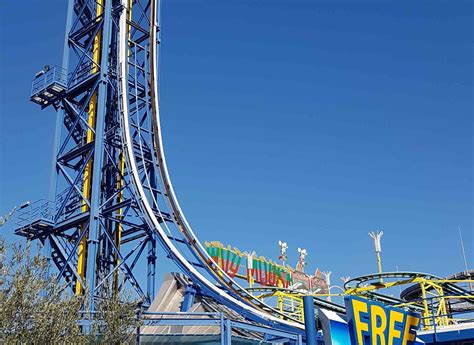 Free Fall Flat Ride At Nagashima Spa Land Parkz Theme Parks