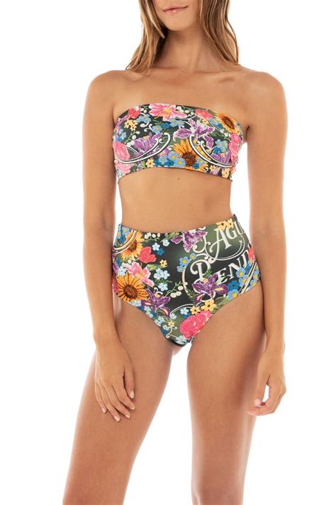 Dreamin Georgina Handmade Bikini Bottom Agua Bendita 13468