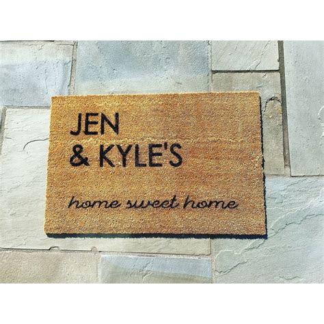 Personalized Welcome Mats