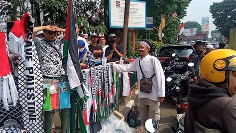 Aksi Solidaritas Dan Peduli Palestina Tugu Kujang Membawa Keberkahan