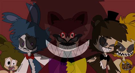 Happy Anniversary Fnaf 4 By Ifazbear14i On Deviantart