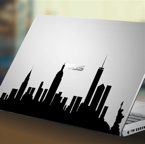 New York City Skyline Laptop Vinyl Decal Sticker - LondonDecal