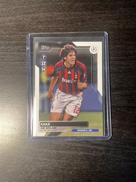 Topps Ammiraglia Ucc Ricardo Kak Storica Hattrick Carta